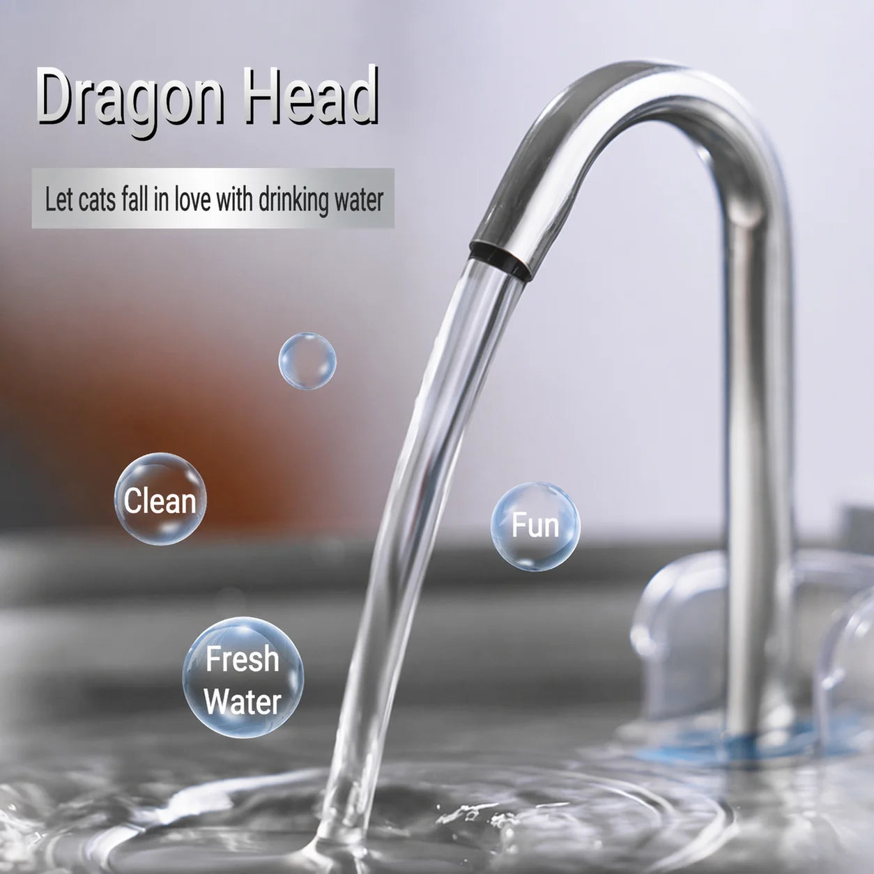 Aqualia Flow™ — Fuente de Agua para Gatos 3,2L